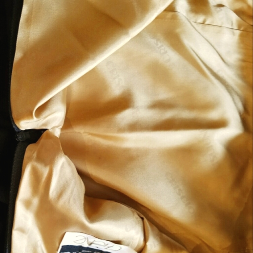 Cache By Crisione Black Front Slit Lined Vintage … - image 6